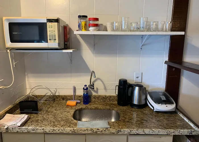 Apartamento 2 minutos a pé da praia de Geribá totalmente climatizado Búzios
